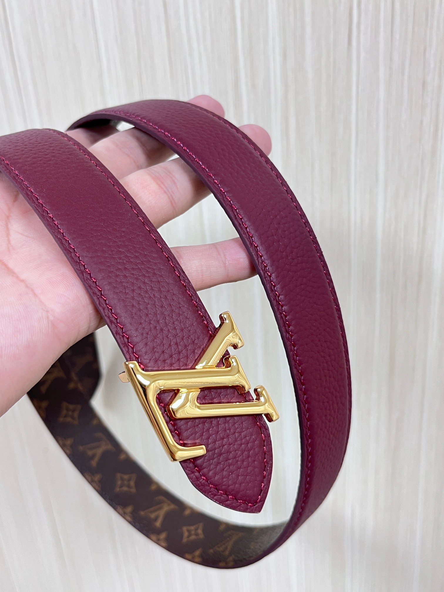 Louis Vuitton Female Basic Belt Canvas M-l