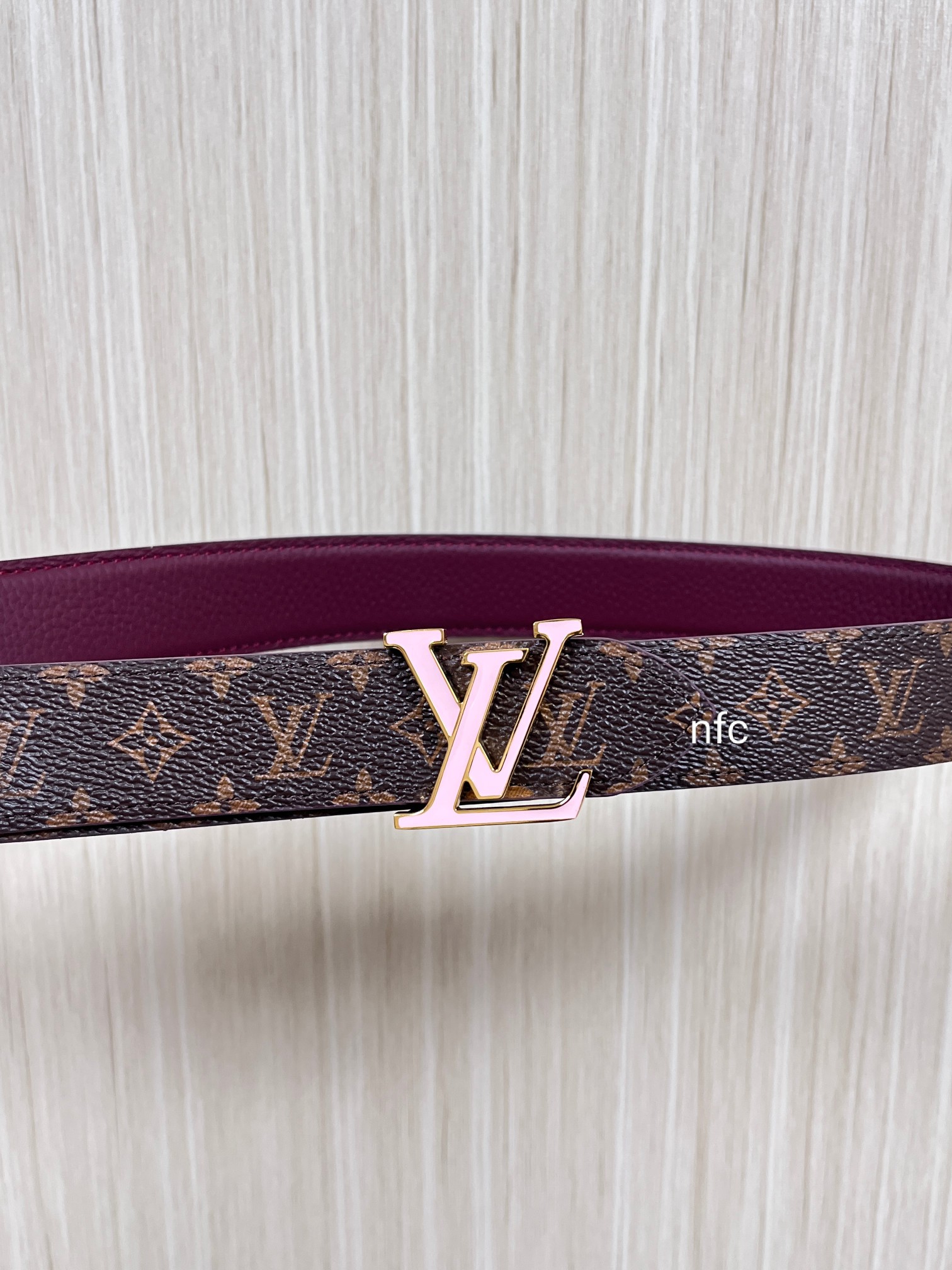 Louis Vuitton Female Basic Belt Canvas M-l