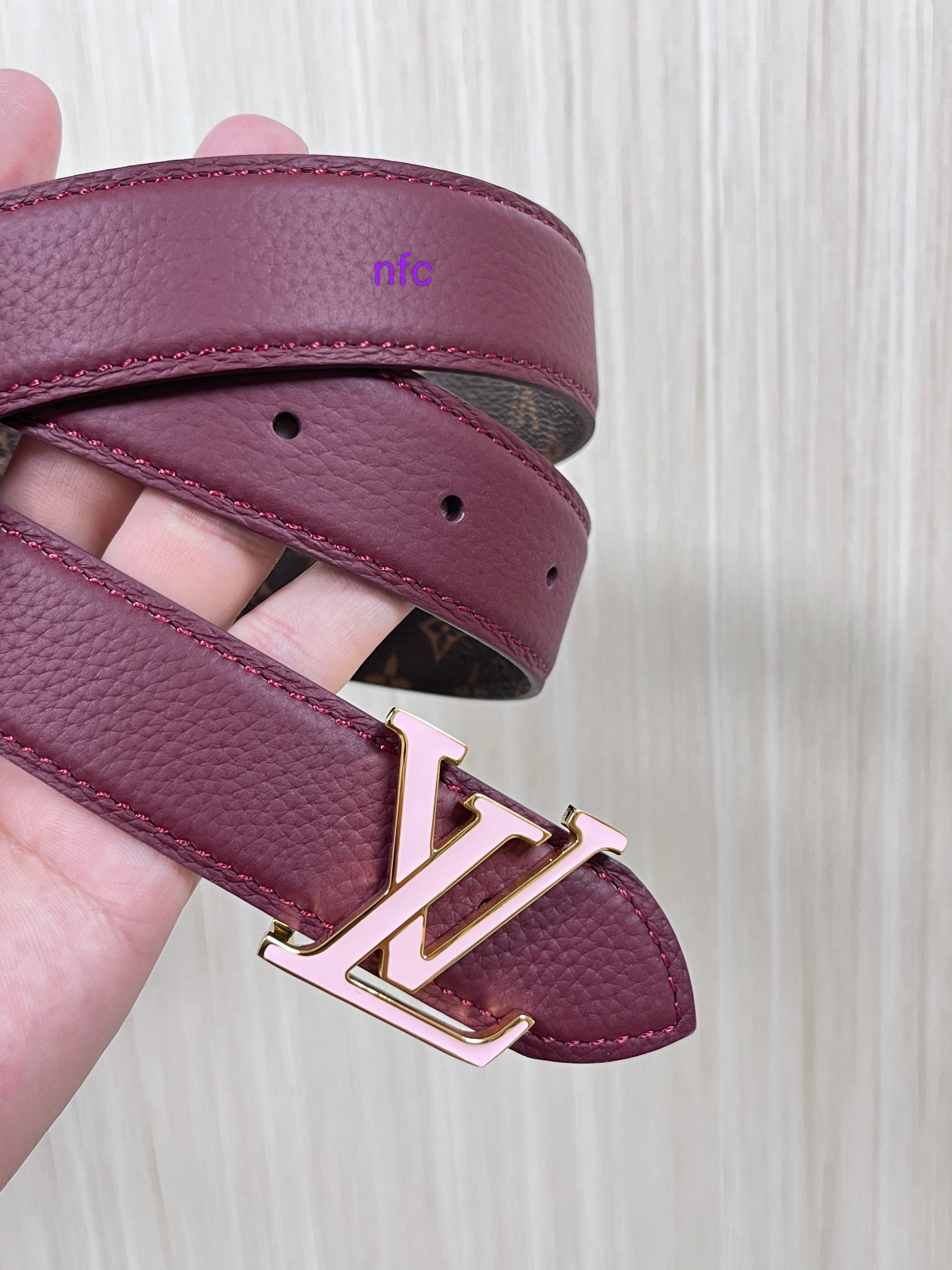 Louis Vuitton Female Basic Belt Canvas M-l