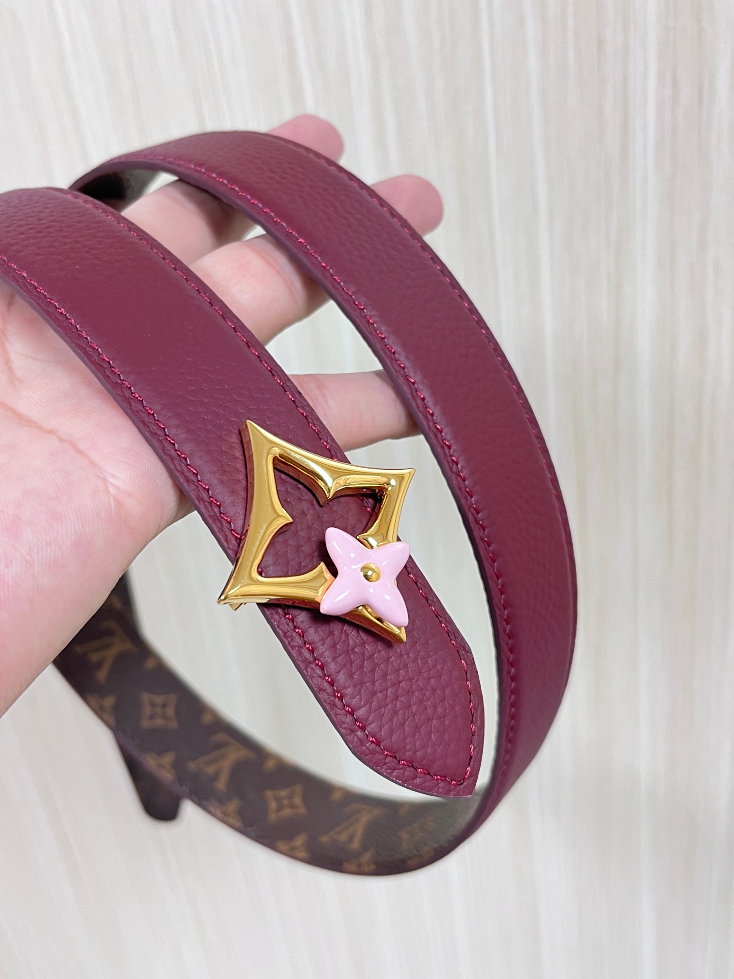 Louis Vuitton Female Basic Belt Canvas M-l