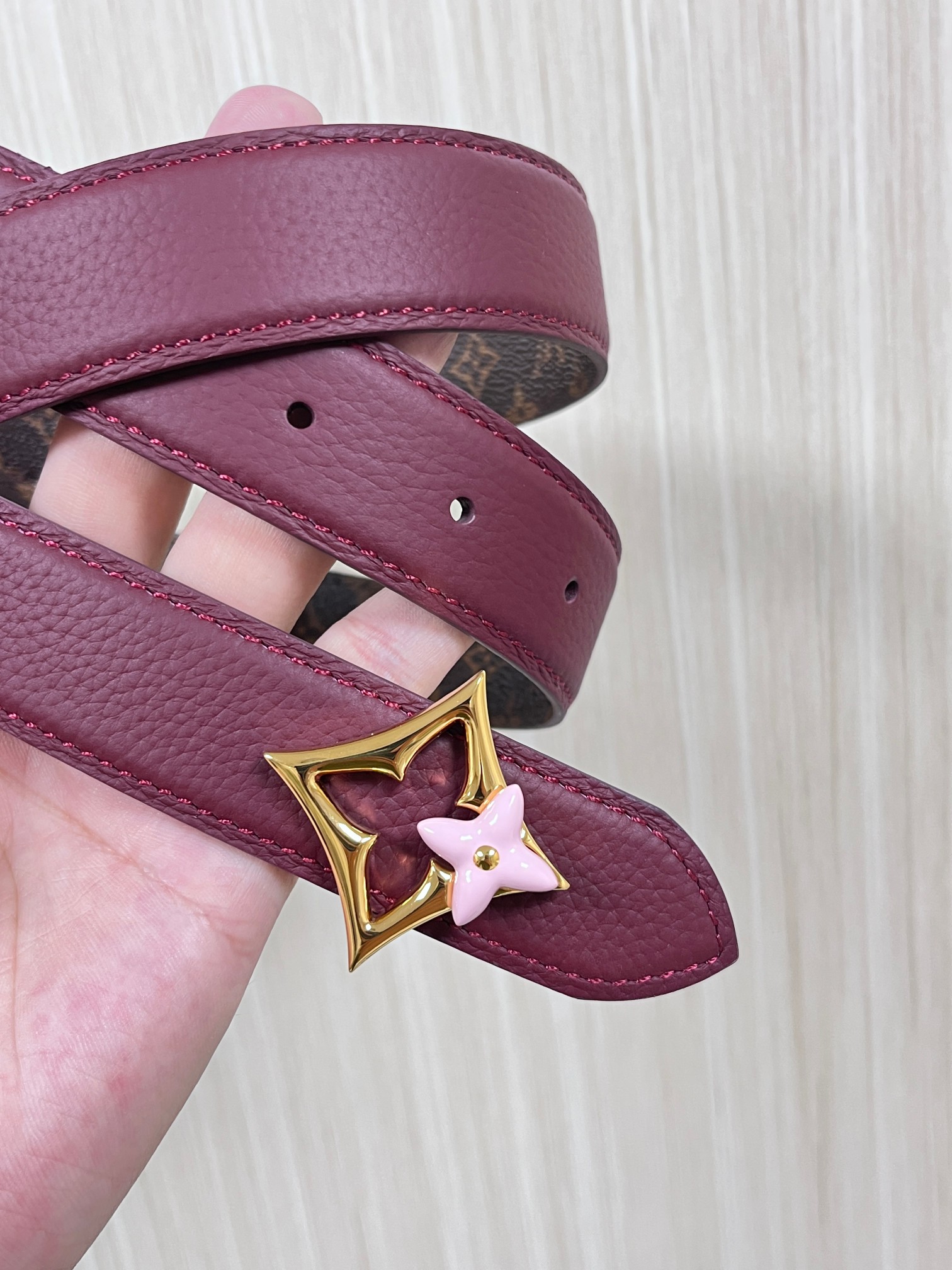 Louis Vuitton Female Basic Belt Canvas M-l