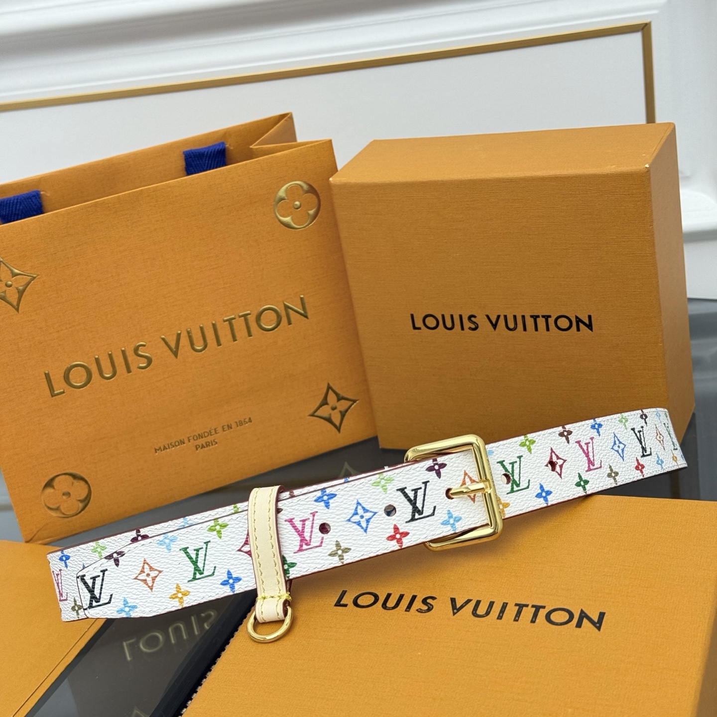 Louis Vuitton Female Leather Belt M-l