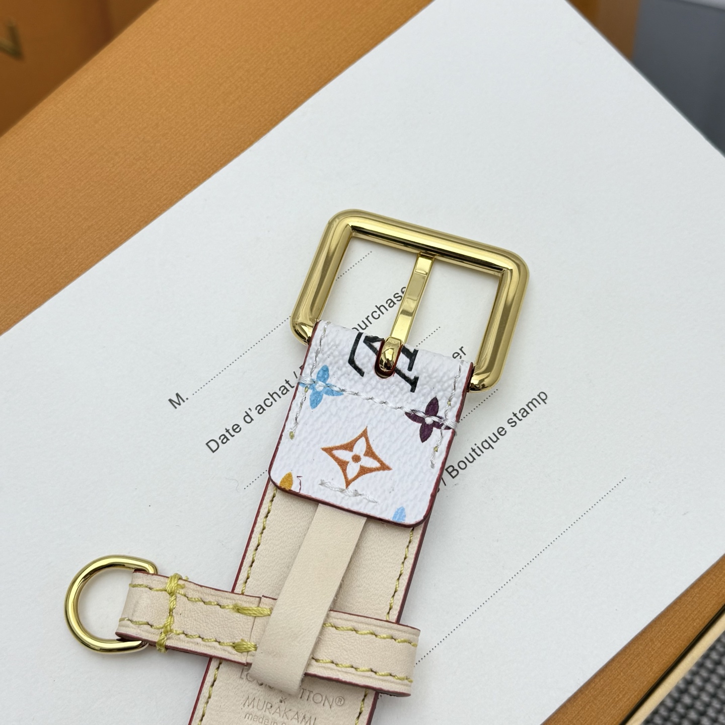 Louis Vuitton Female Leather Belt M-l