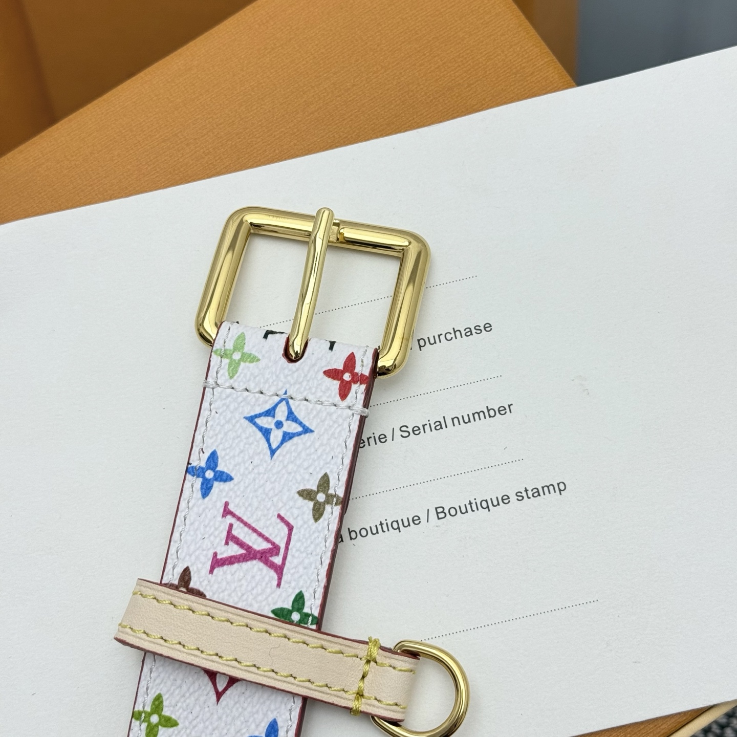 Louis Vuitton Female Leather Belt M-l