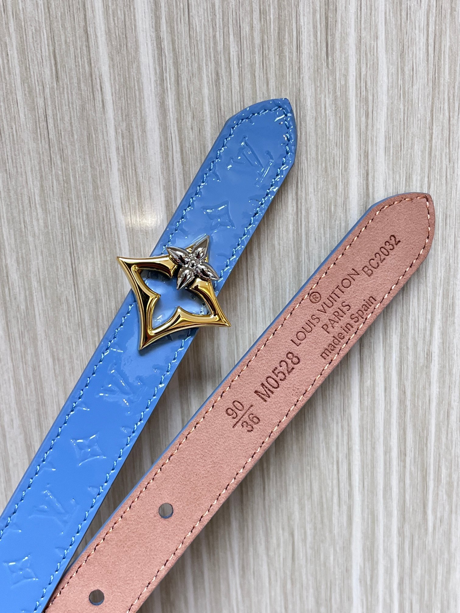 Louis Vuitton Female Basic Belt Cow Leather L