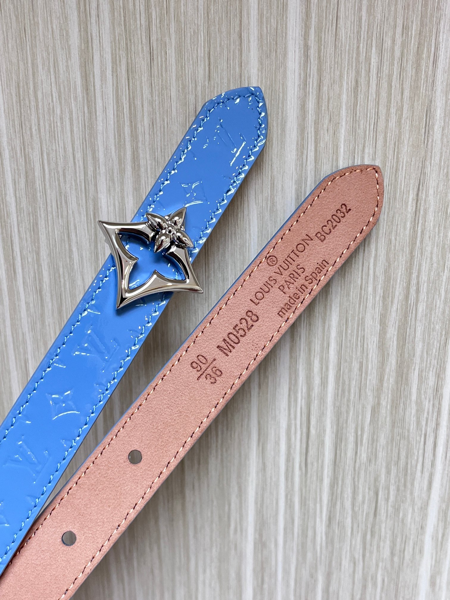 Louis Vuitton Female Basic Belt Cow Leather L