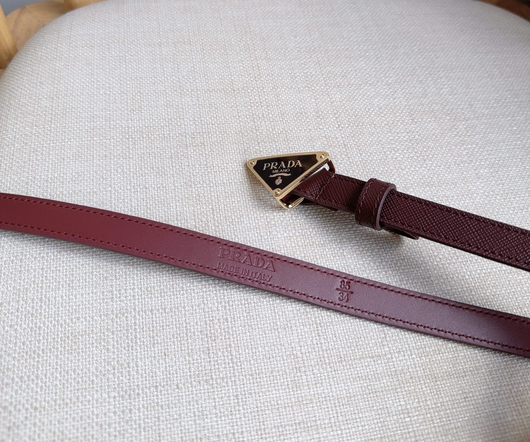Prada Female Basic Belt S-m