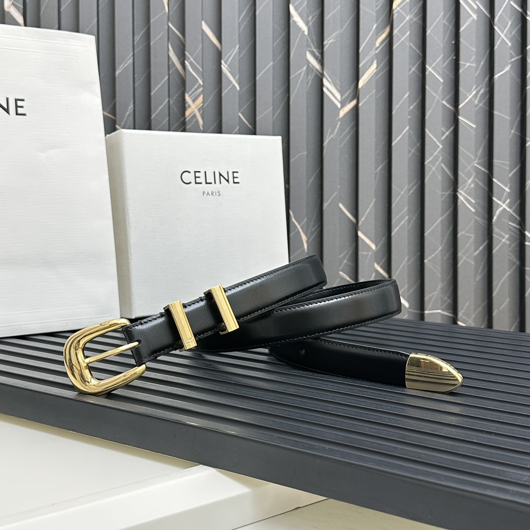 Celine Female Basic Belt Cow Leather S-m-l