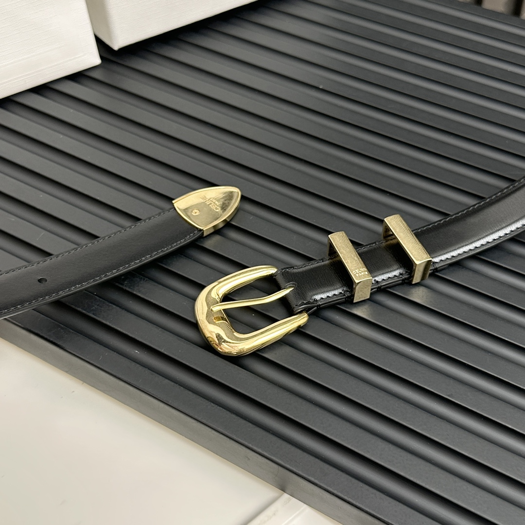 Celine Female Basic Belt Cow Leather S-m-l