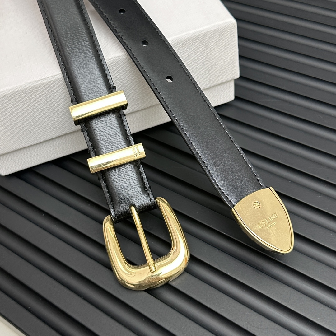 Celine Female Basic Belt Cow Leather S-m-l