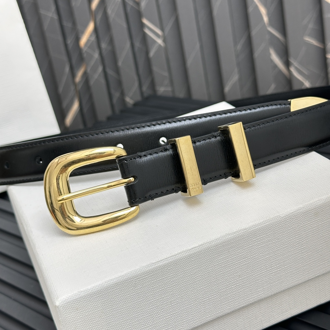 Celine Female Basic Belt Cow Leather S-m-l