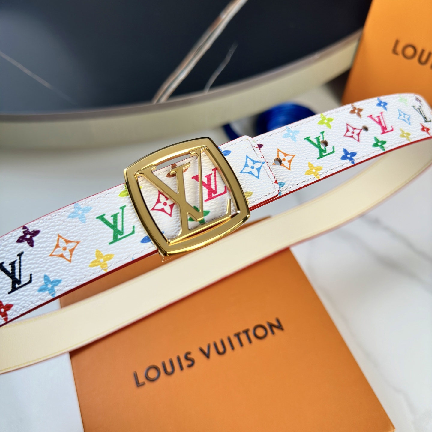 Louis Vuitton Female Basic Belt Cow Leather M