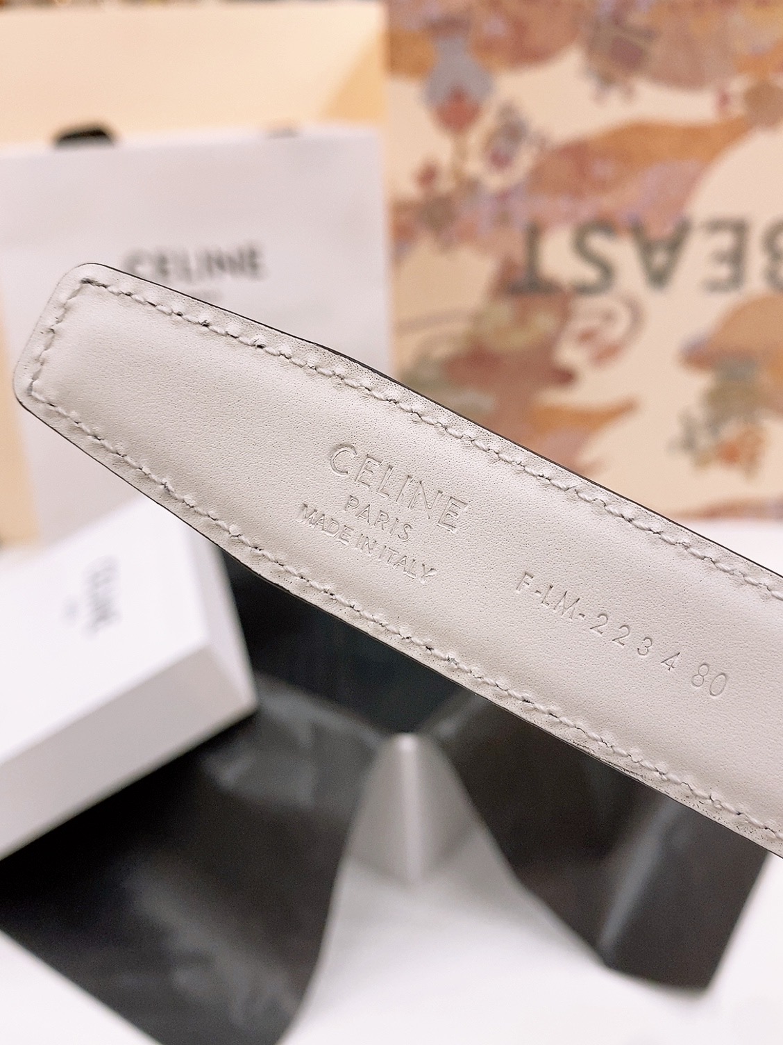 Female Leather Belt M