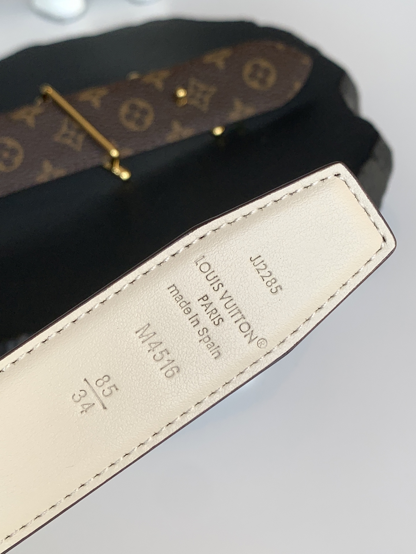 Louis Vuitton Female Basic Belt M-l