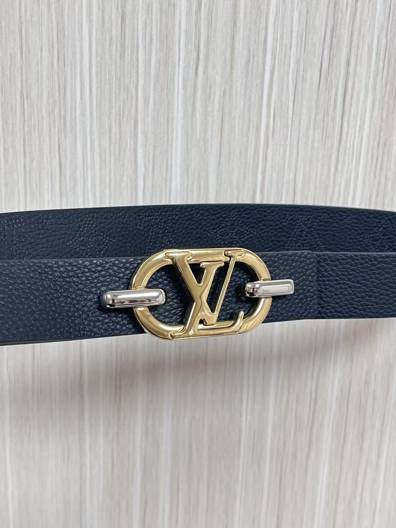 Female Basic Belt Cow Leather Black