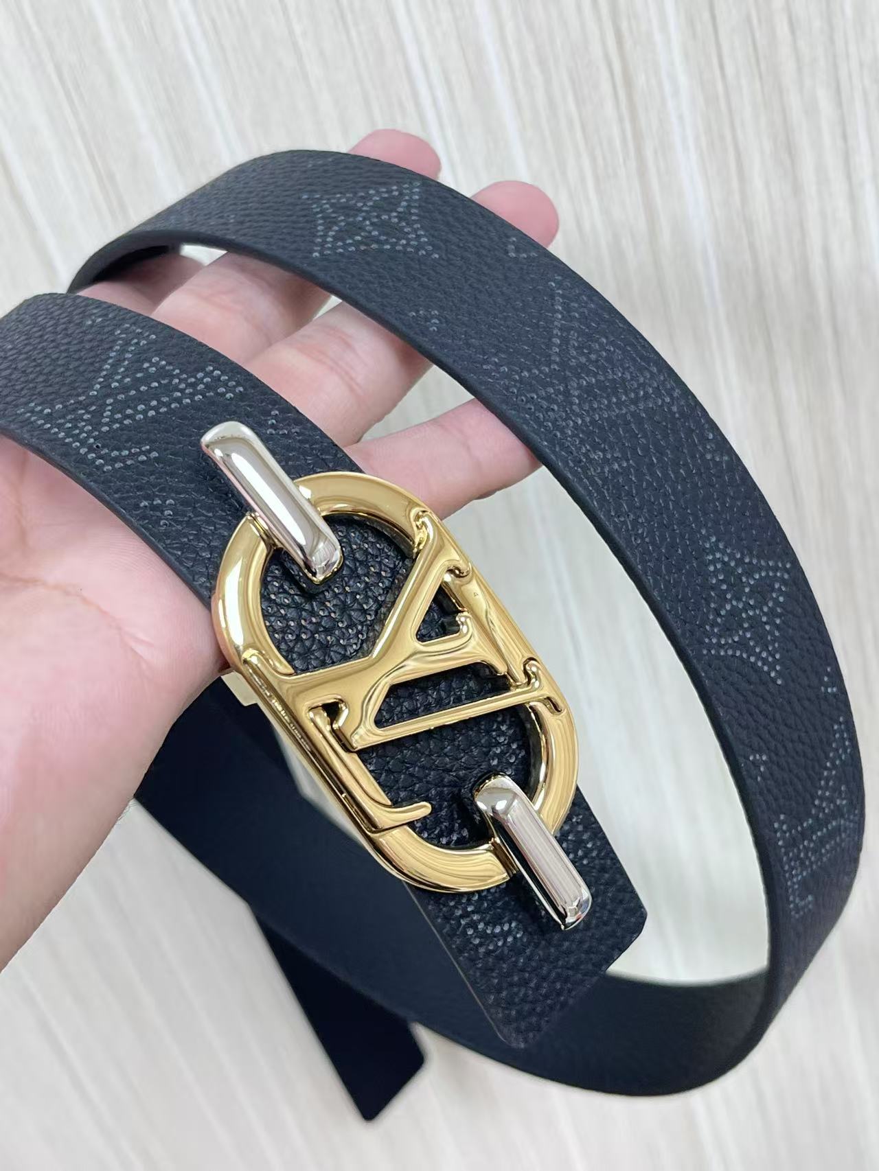Female Basic Belt Cow Leather Black