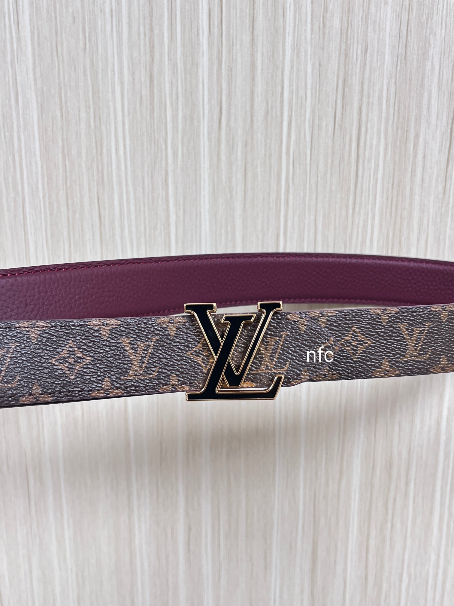 Louis Vuitton Female Basic Belt Canvas Black M-l