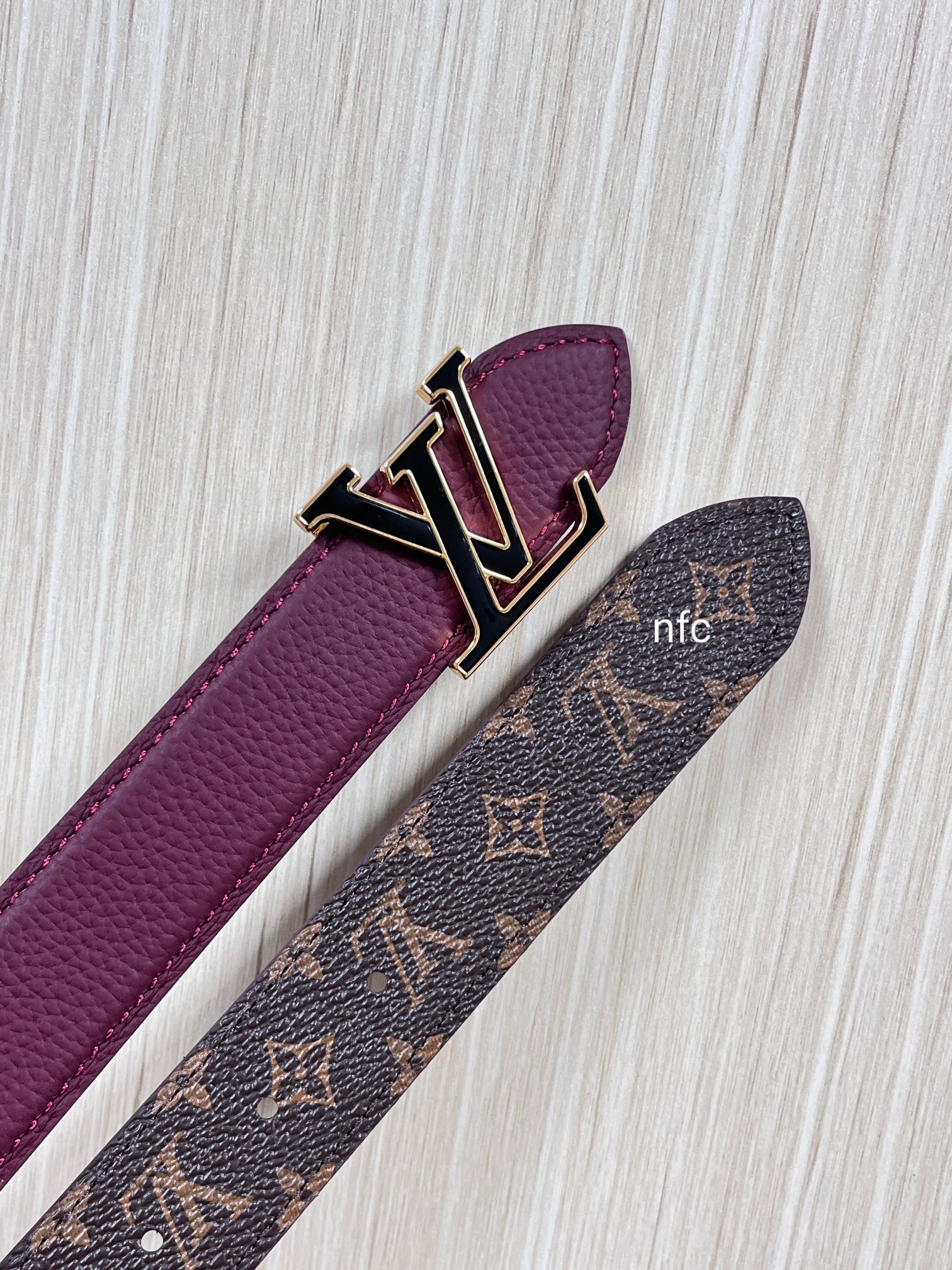 Louis Vuitton Female Basic Belt Canvas Black M-l