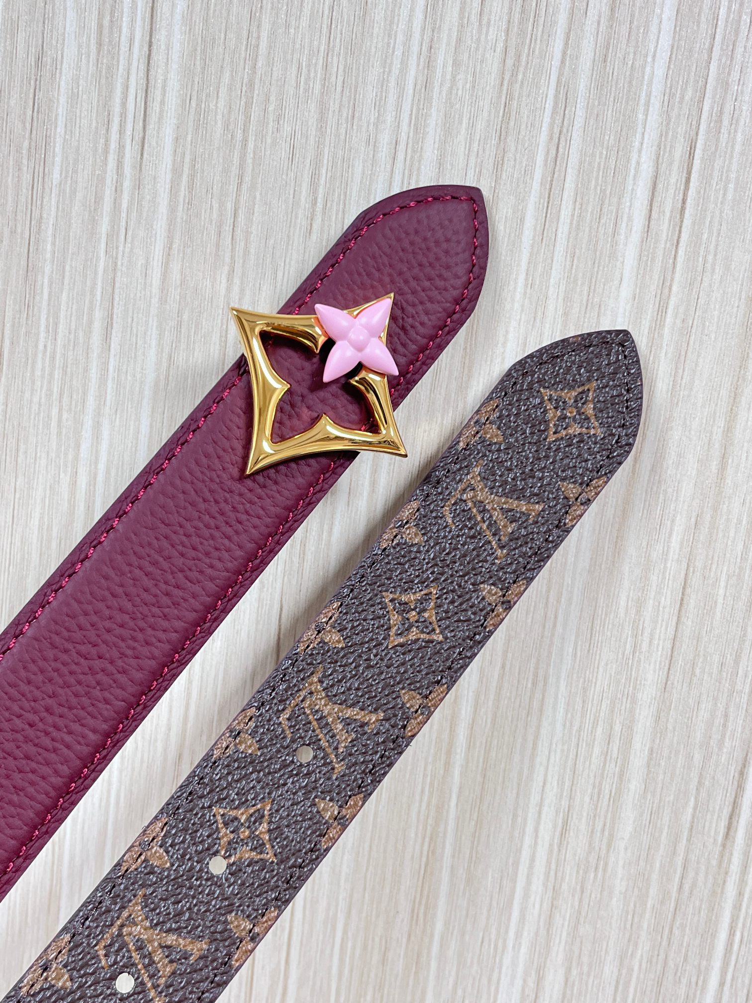 Louis Vuitton Female Basic Belt Canvas M-l