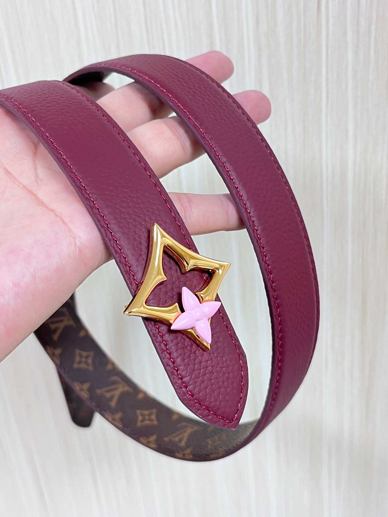 Louis Vuitton Female Basic Belt Canvas M-l