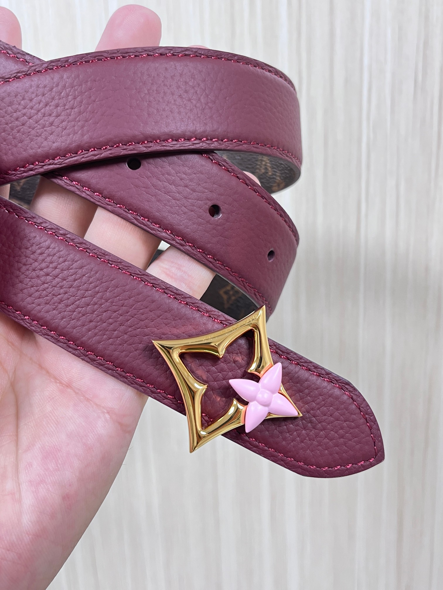 Louis Vuitton Female Basic Belt Canvas M-l