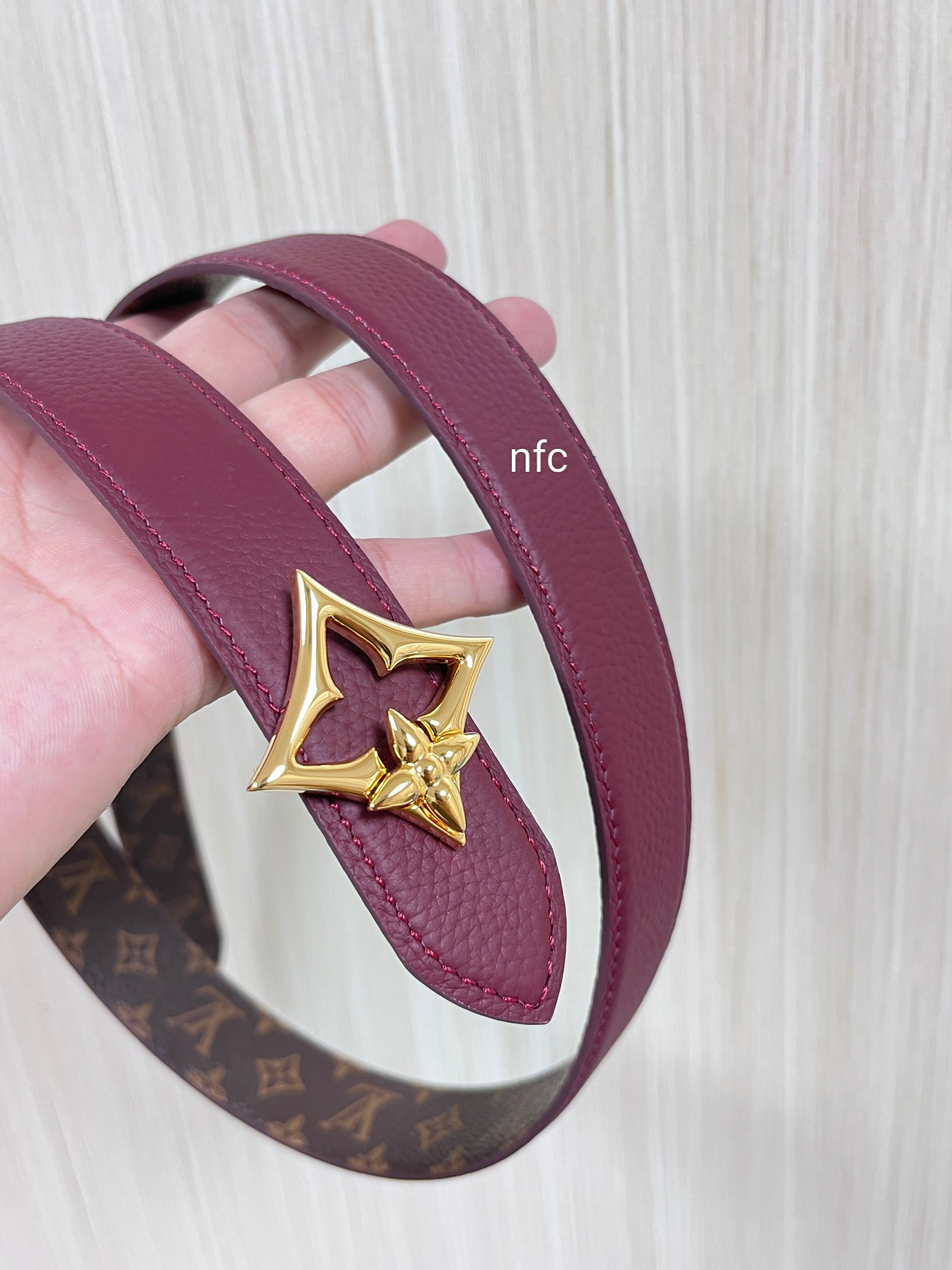 Louis Vuitton Female Basic Belt Canvas M-l