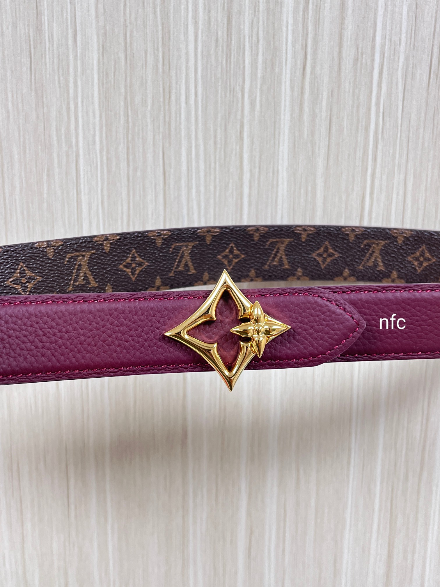 Louis Vuitton Female Basic Belt Canvas M-l