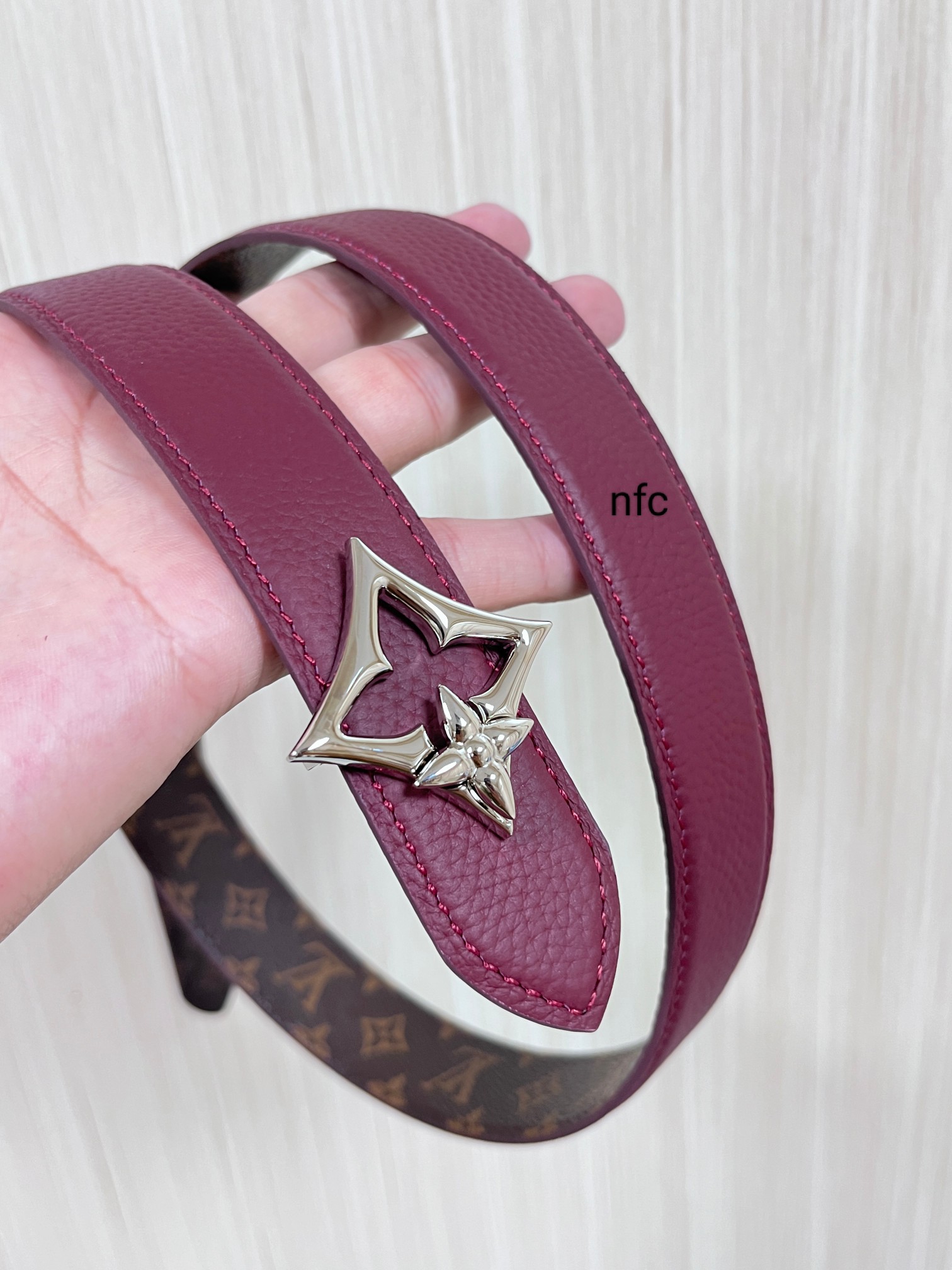 Louis Vuitton Female Basic Belt Canvas M-l