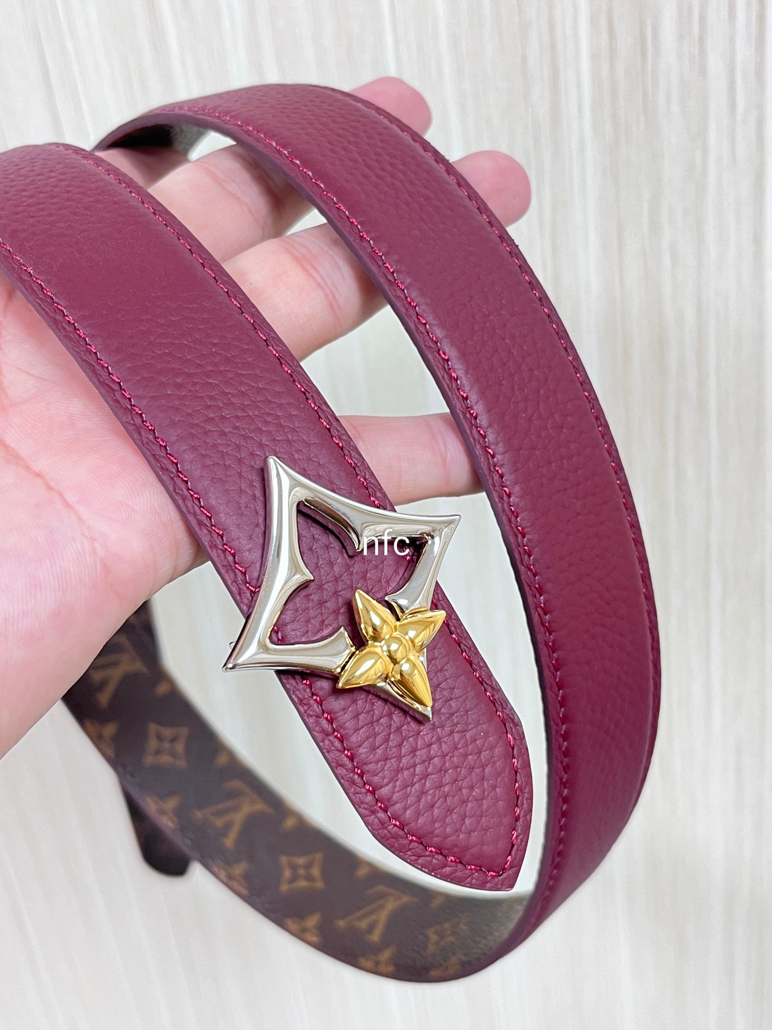 Louis Vuitton Female Basic Belt Canvas M-l