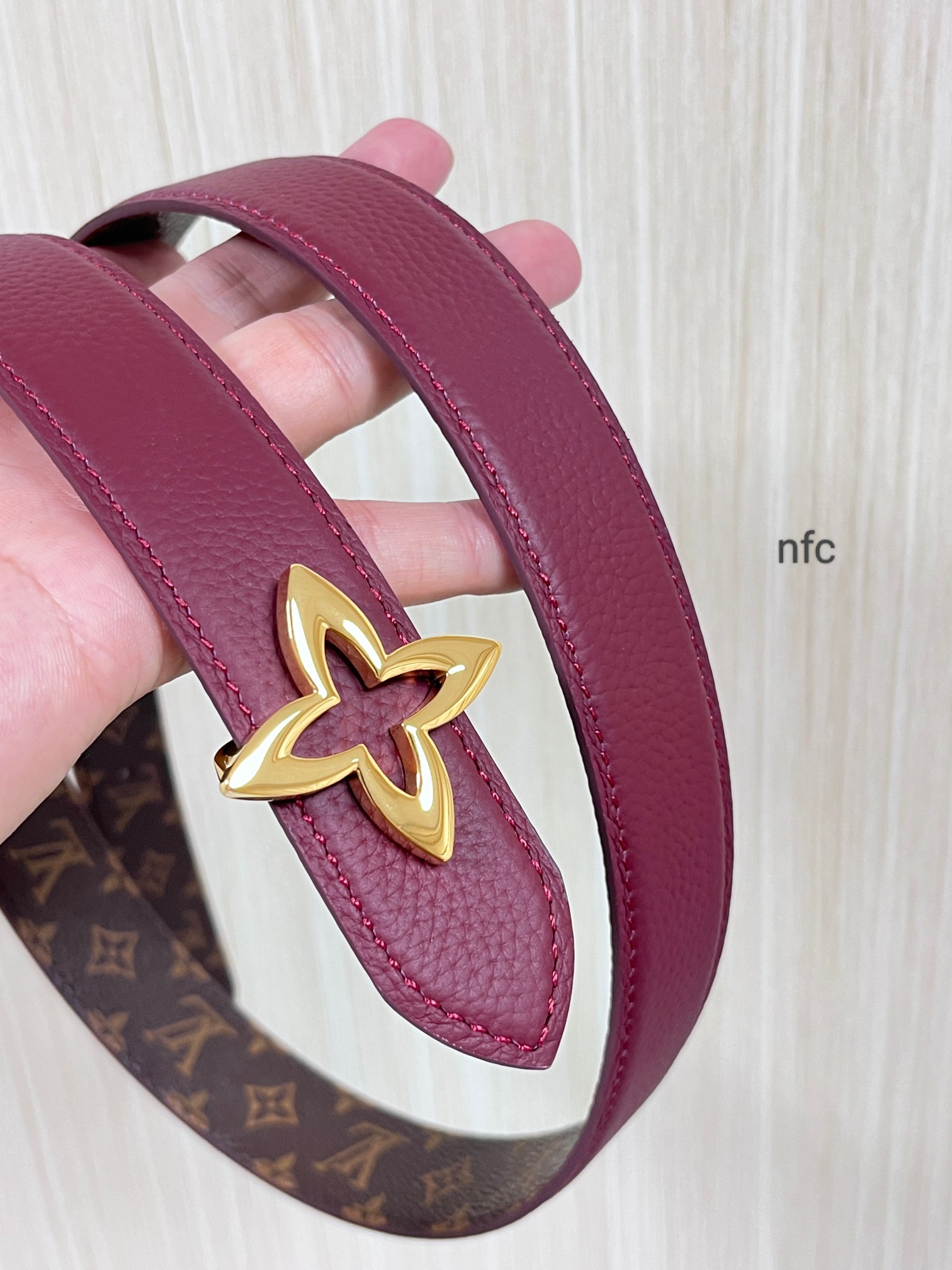 Louis Vuitton Female Basic Belt Canvas M-l