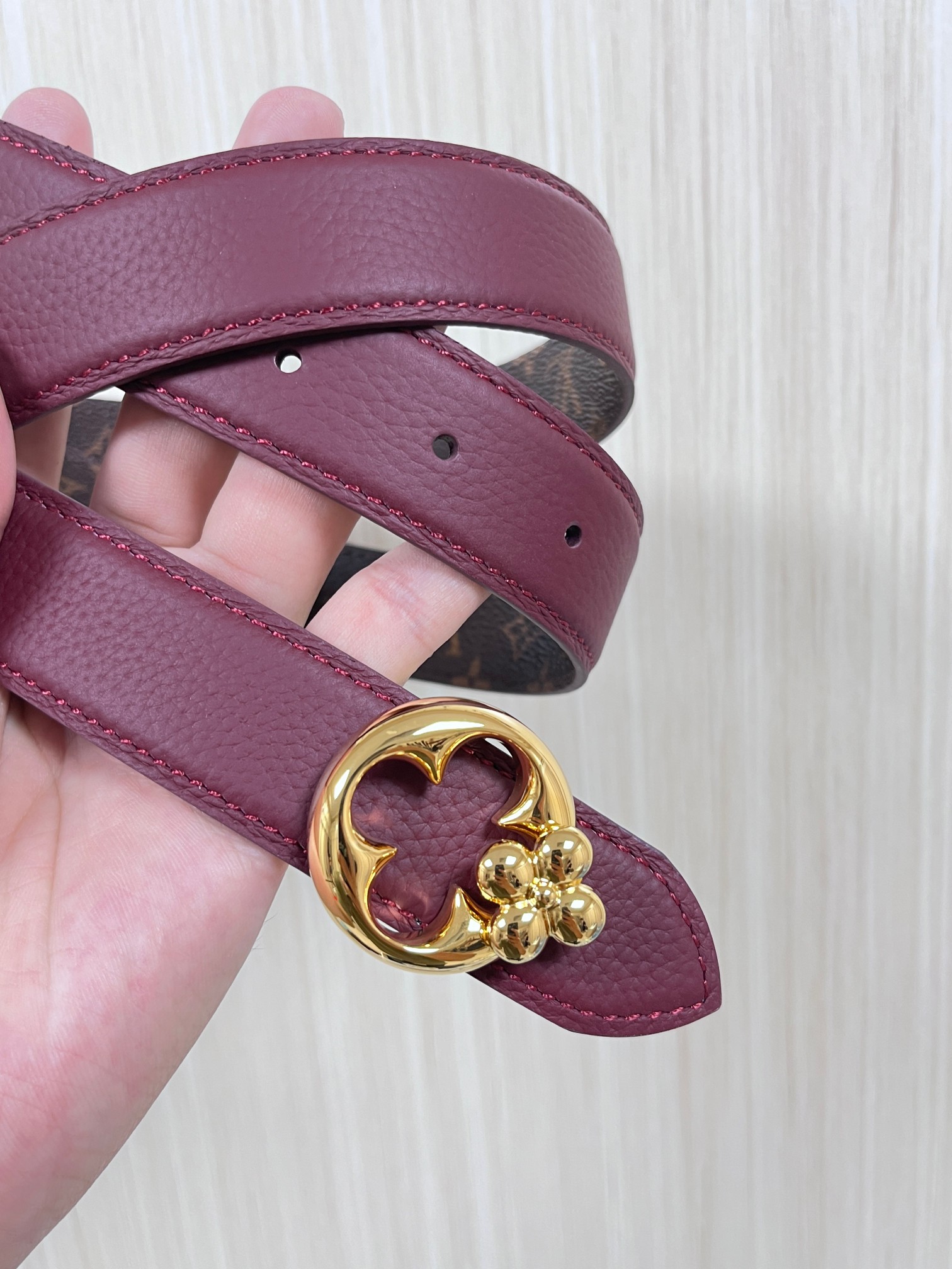 Louis Vuitton Female Basic Belt Canvas M-l