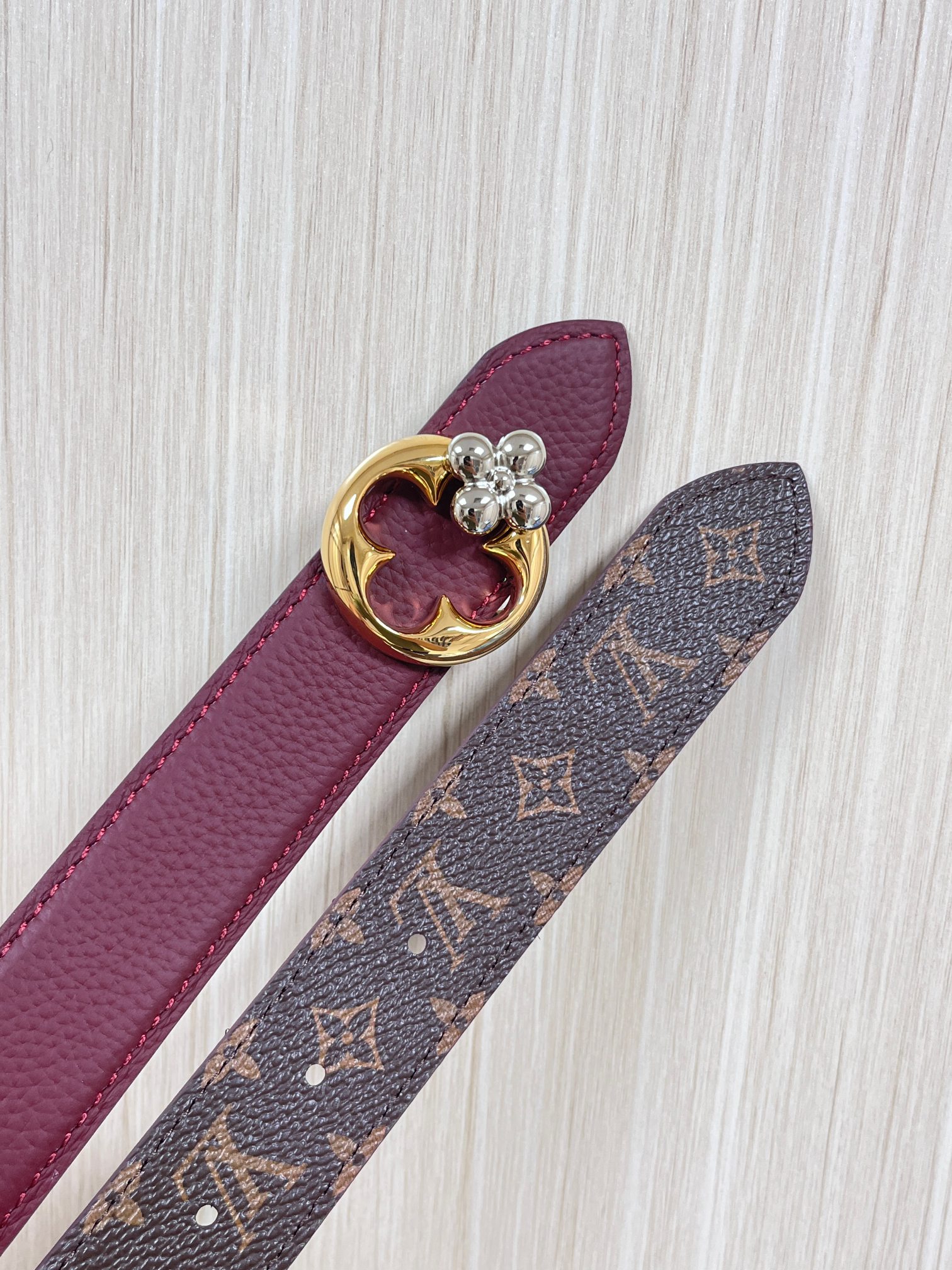 Louis Vuitton Female Basic Belt Canvas M-l