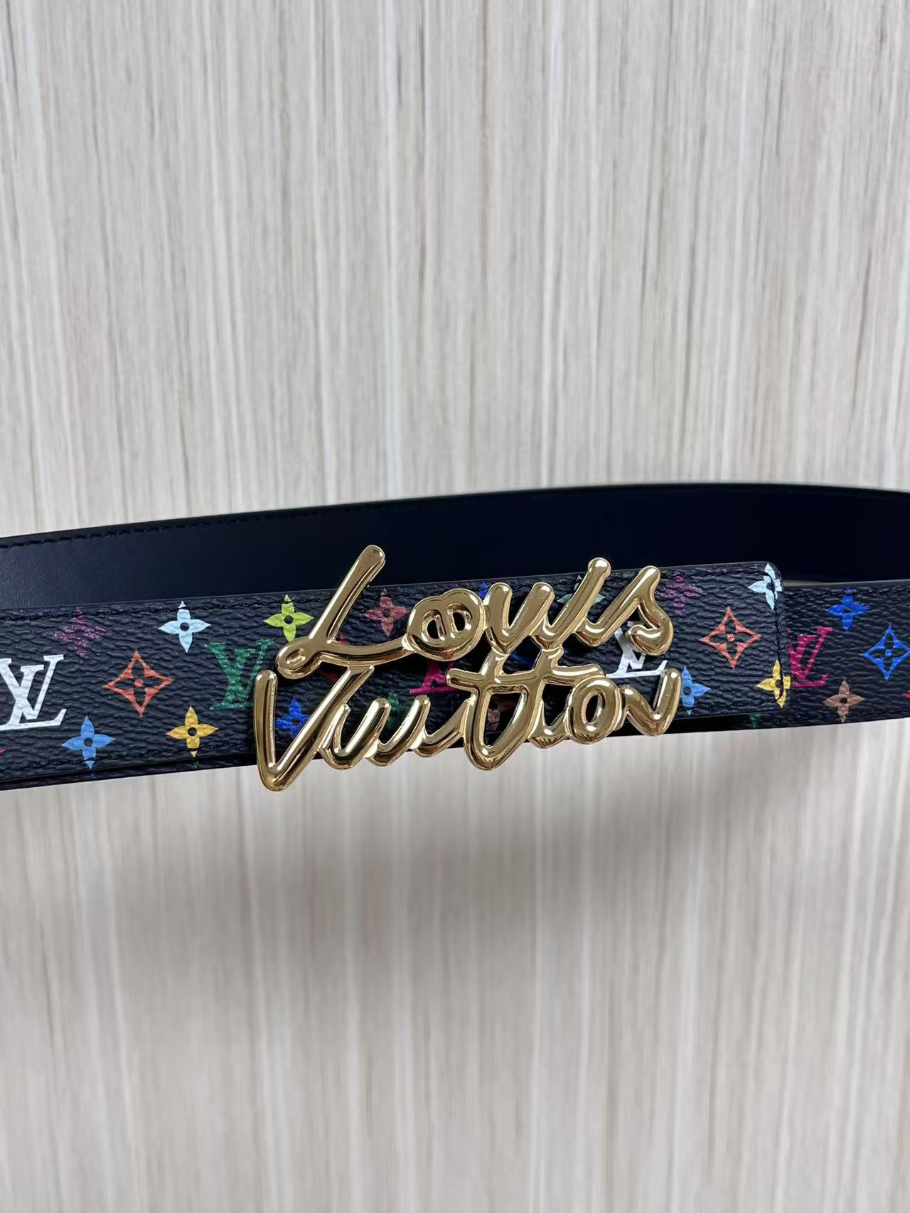 Louis Vuitton Female Basic Belt Cow Leather M