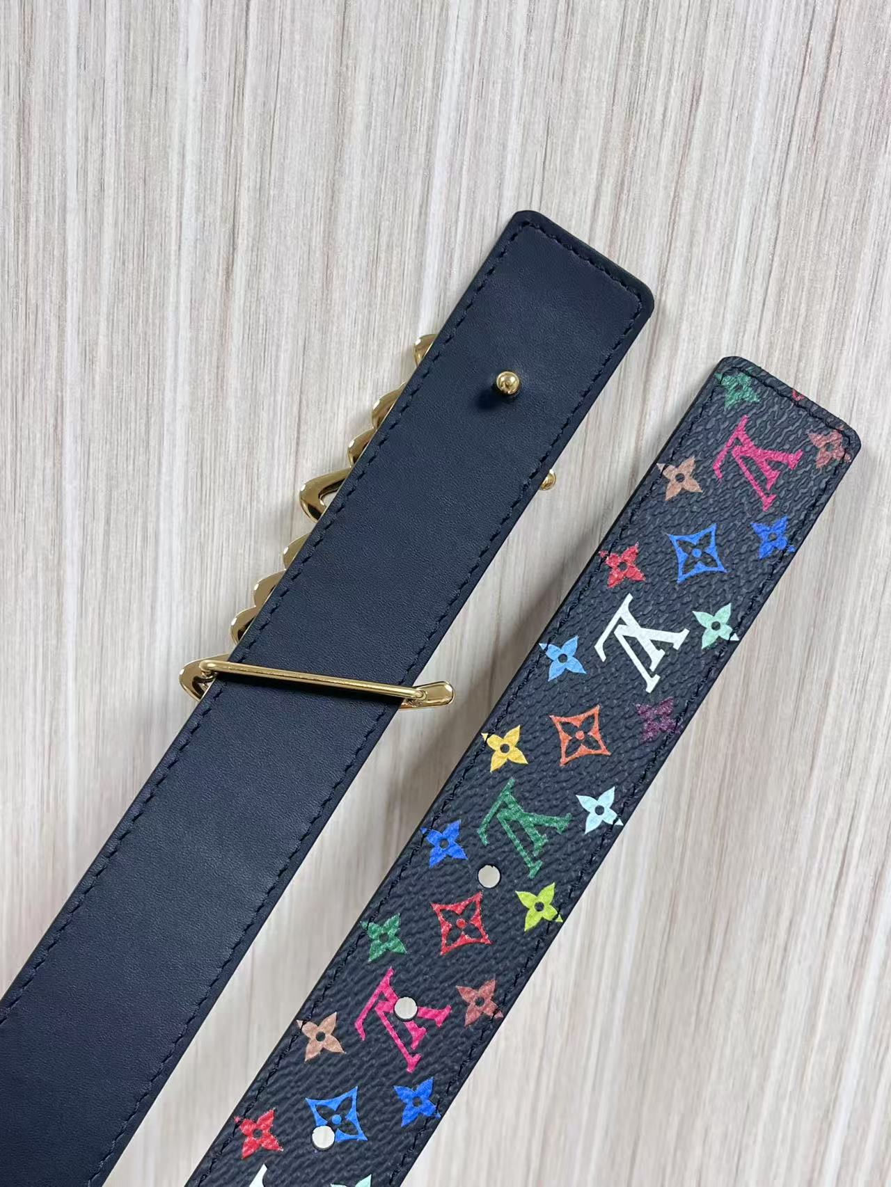 Louis Vuitton Female Basic Belt Cow Leather M