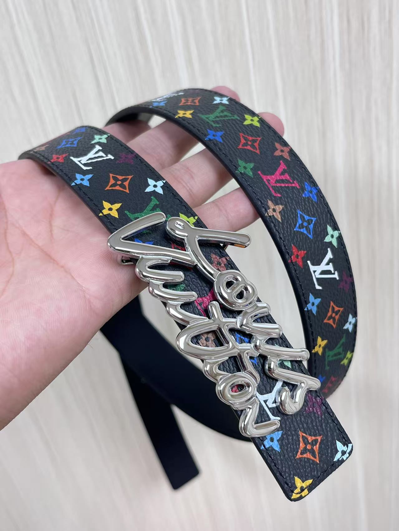 Louis Vuitton Female Basic Belt Cow Leather M