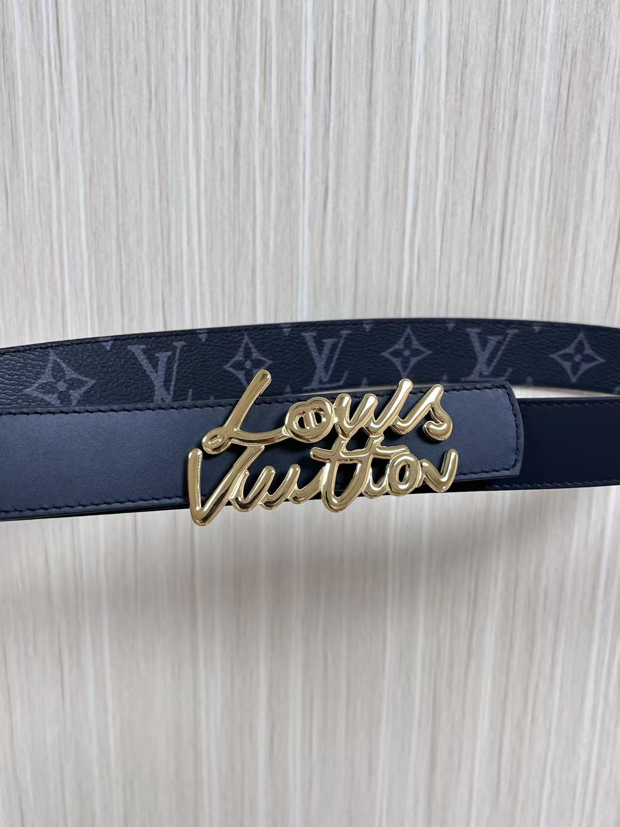 Louis Vuitton Female Basic Belt Cow Leather M