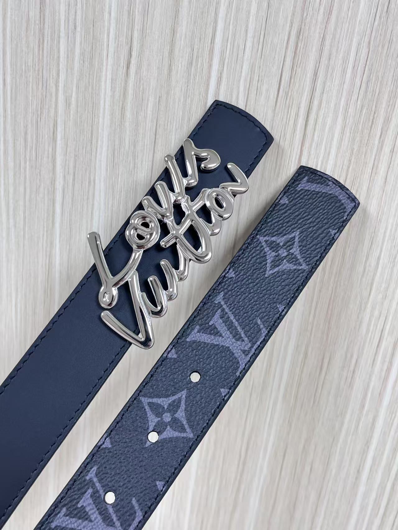 Louis Vuitton Female Basic Belt Cow Leather M