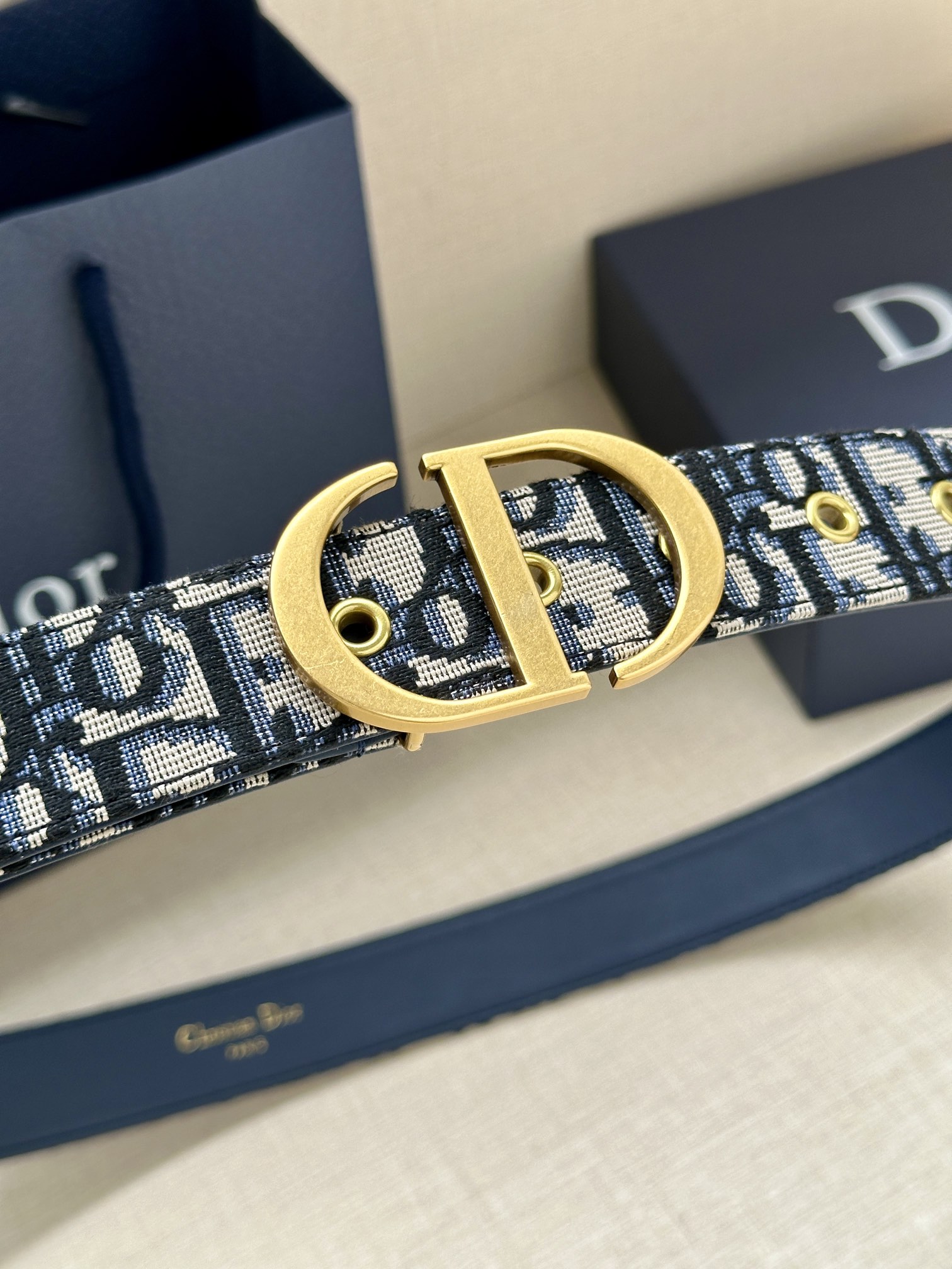 Dior Female Basic Belt Gold S-m-l