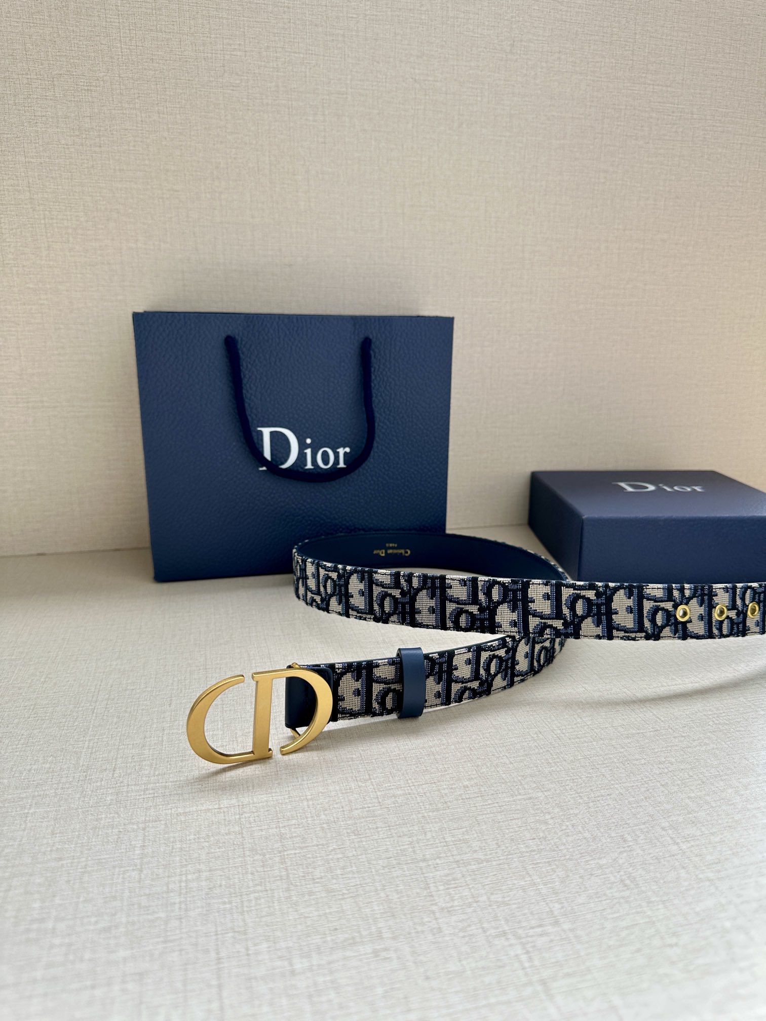 Dior Female Basic Belt Gold S-m-l
