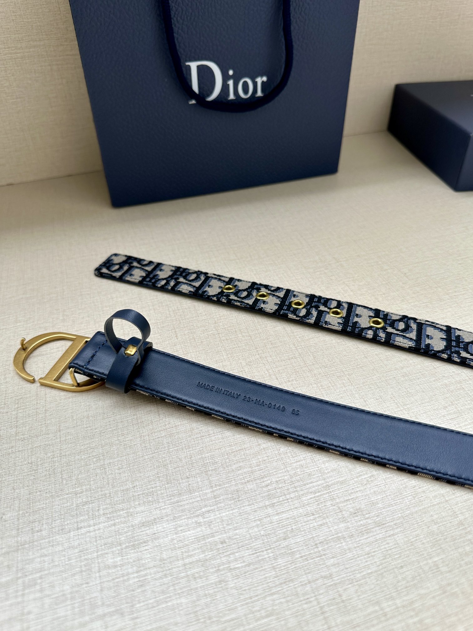 Dior Female Basic Belt Gold S-m-l