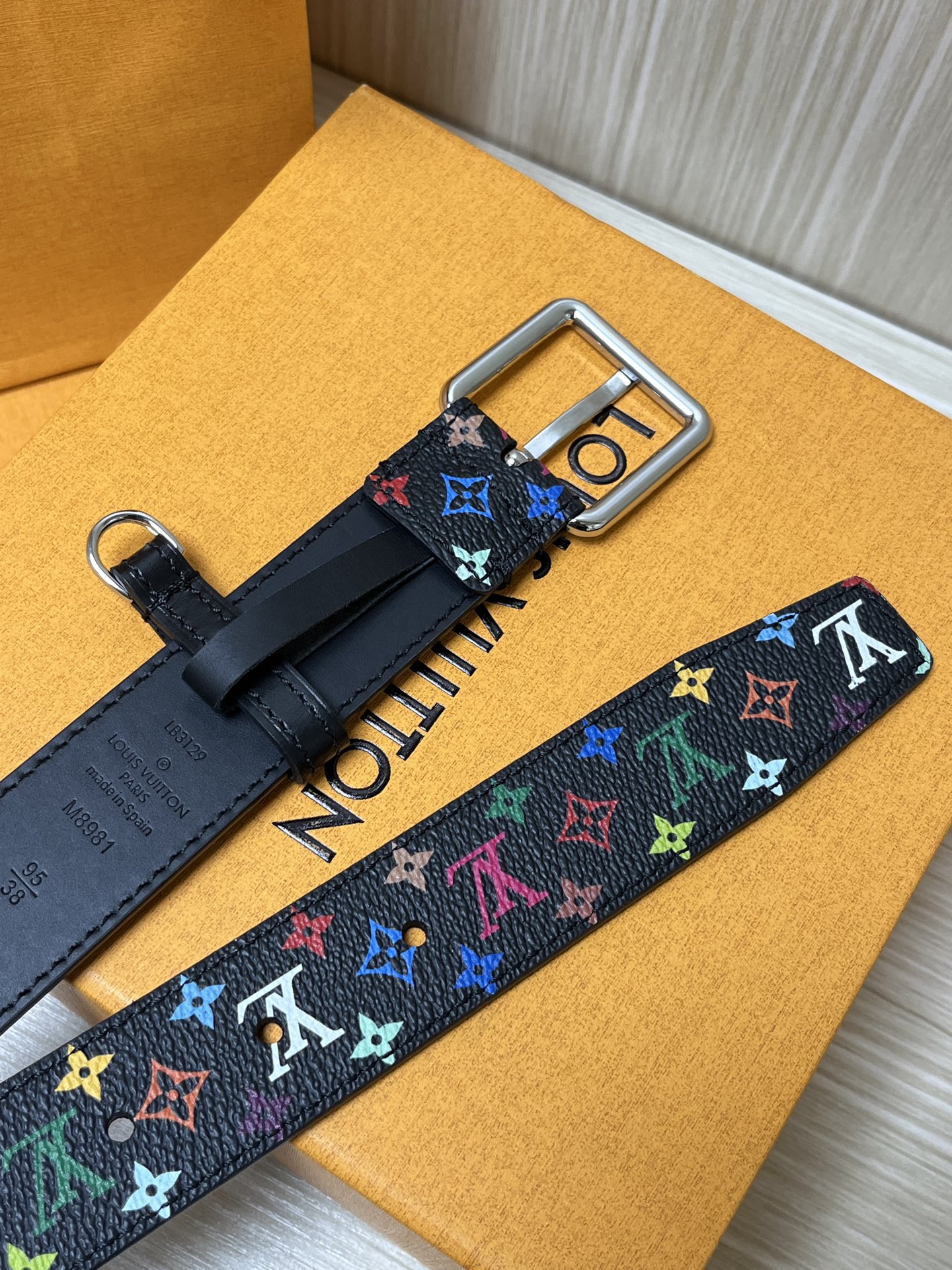 Louis Vuitton Female Basic Belt Canvas M-l