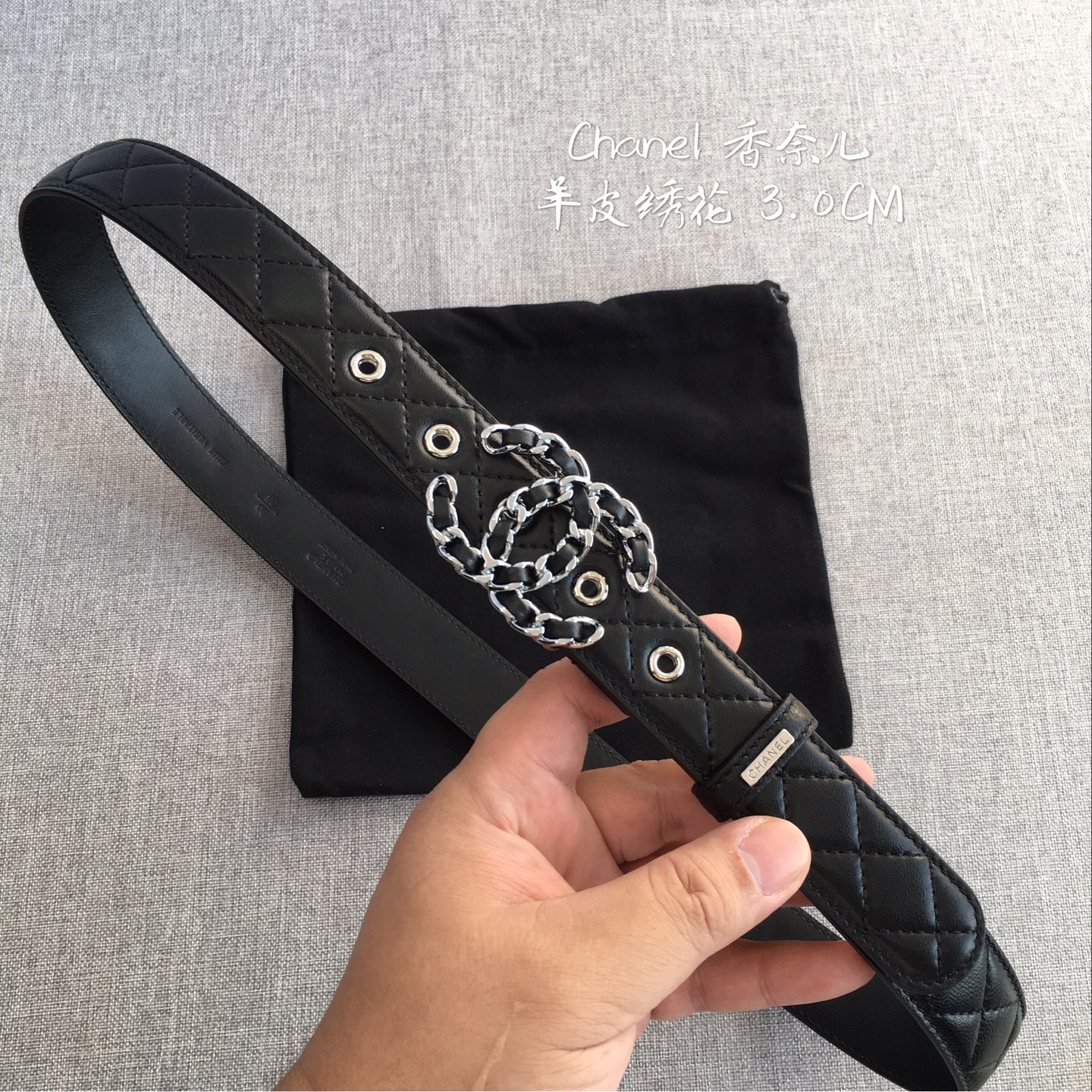 Chanel Female Basic Belt M