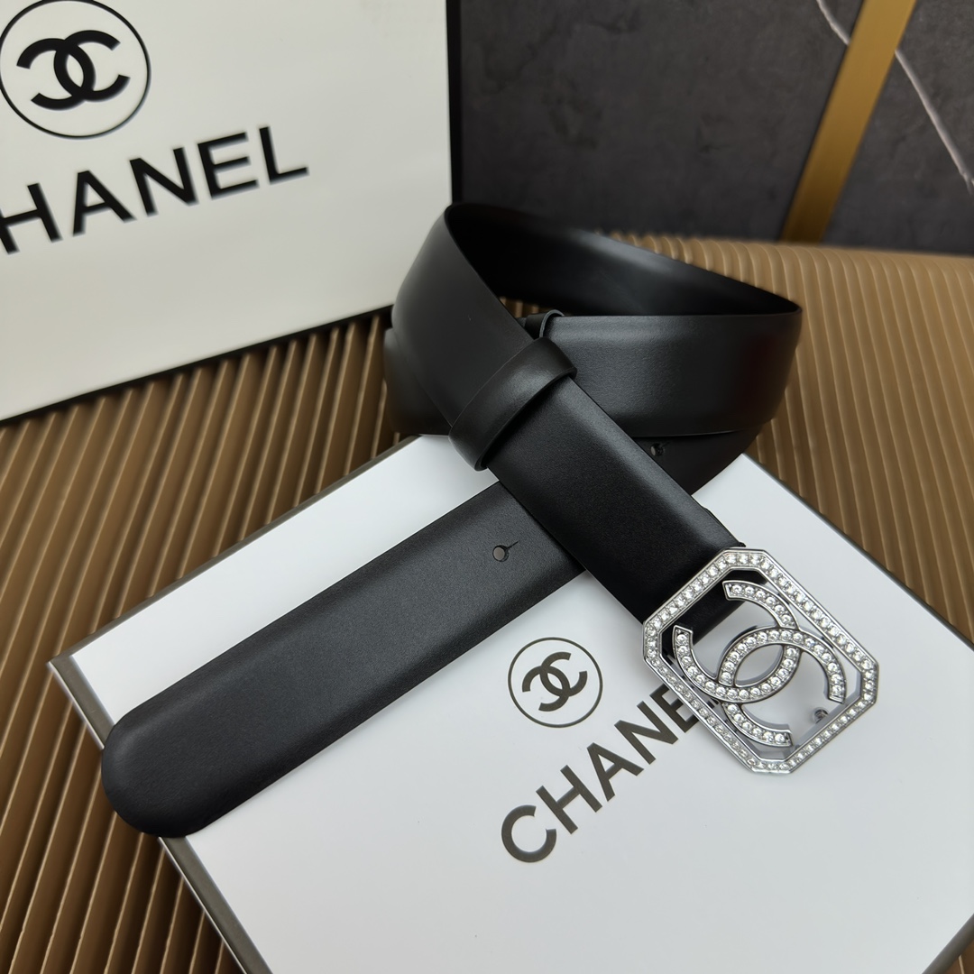 Chanel Female Basic Belt Cow Leather L