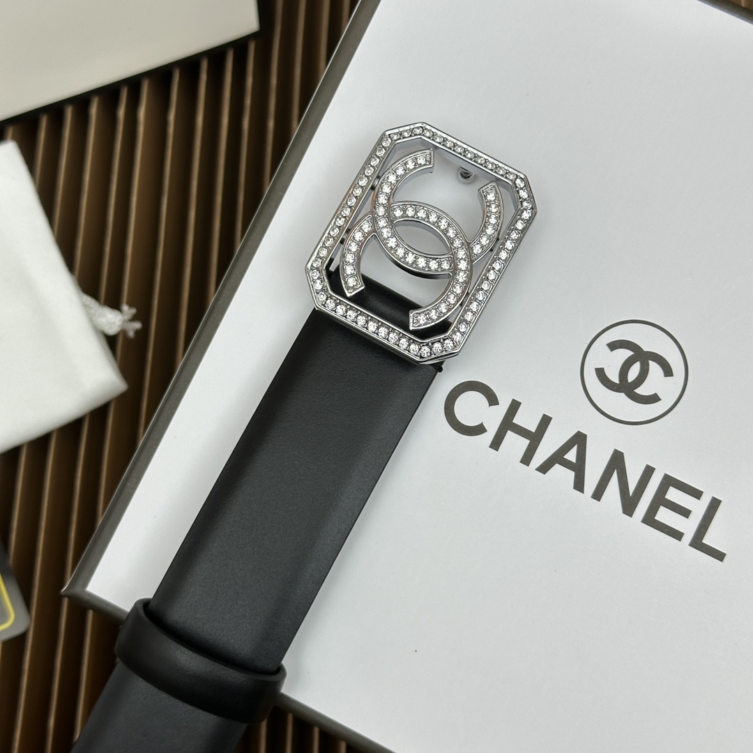 Chanel Female Basic Belt Cow Leather L