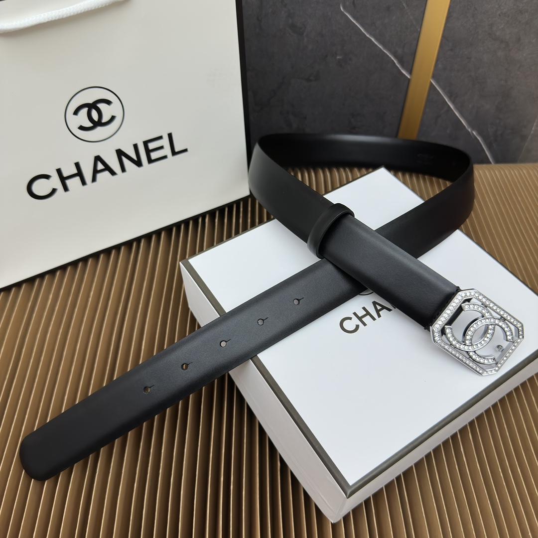 Chanel Female Basic Belt Cow Leather L