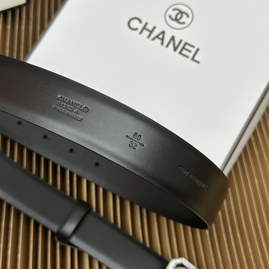 Chanel Female Basic Belt Cow Leather L