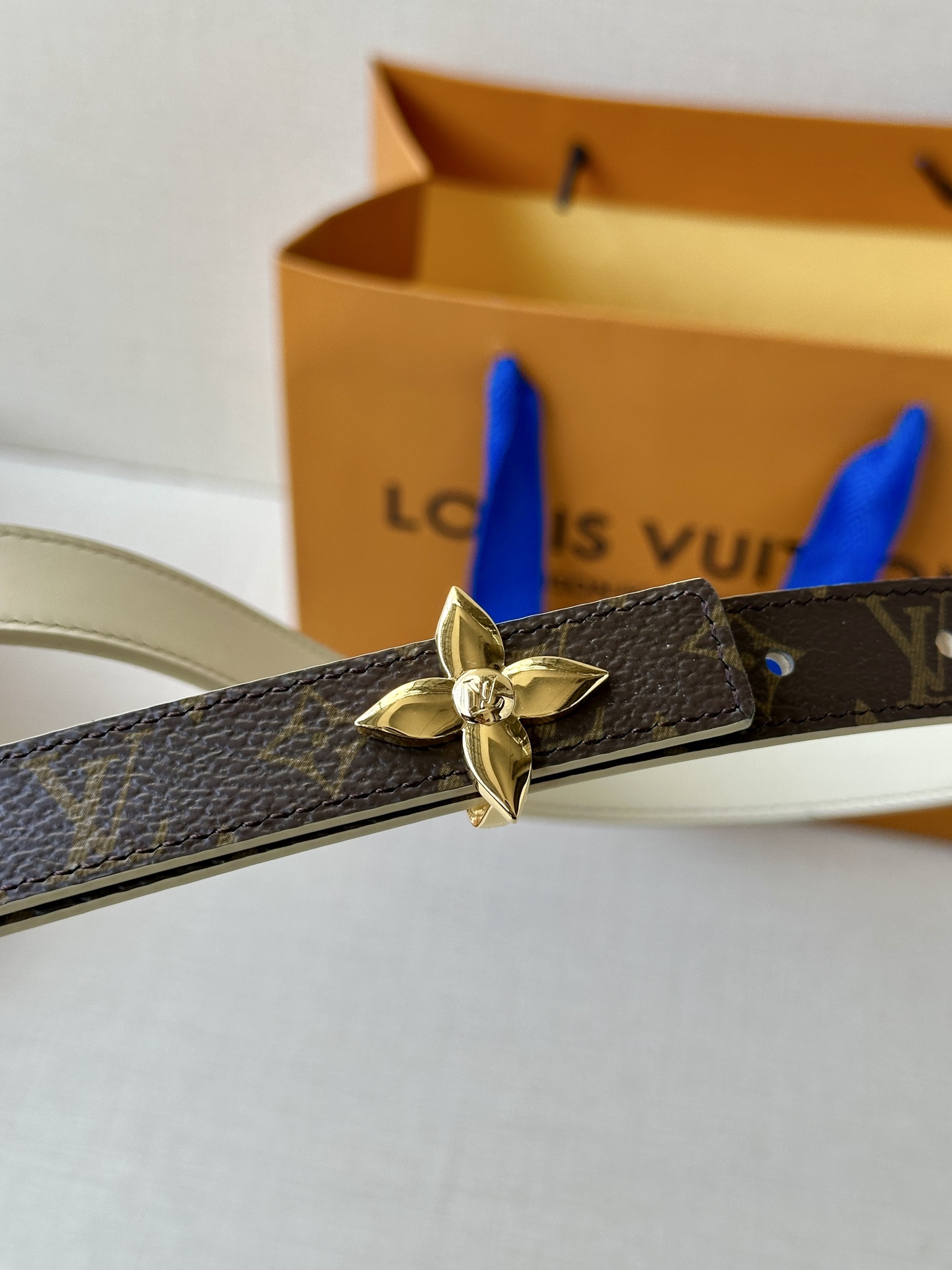Louis Vuitton Female Basic Belt Cow Leather S-m-l