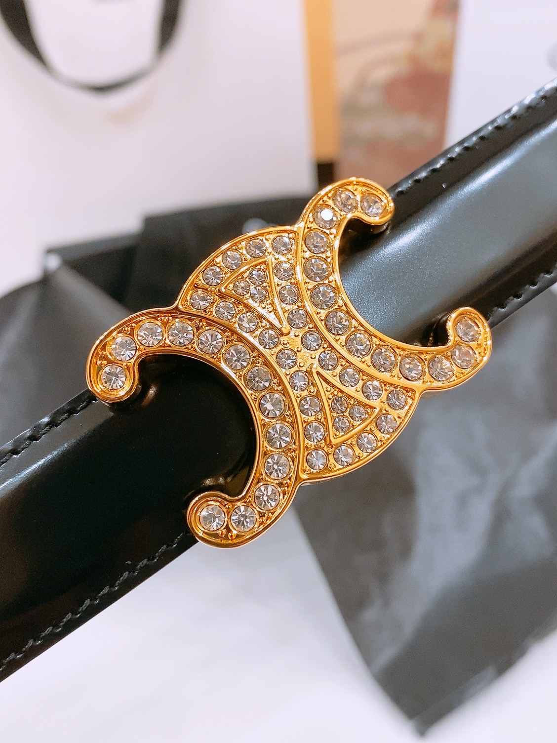Female Leather Belt M
