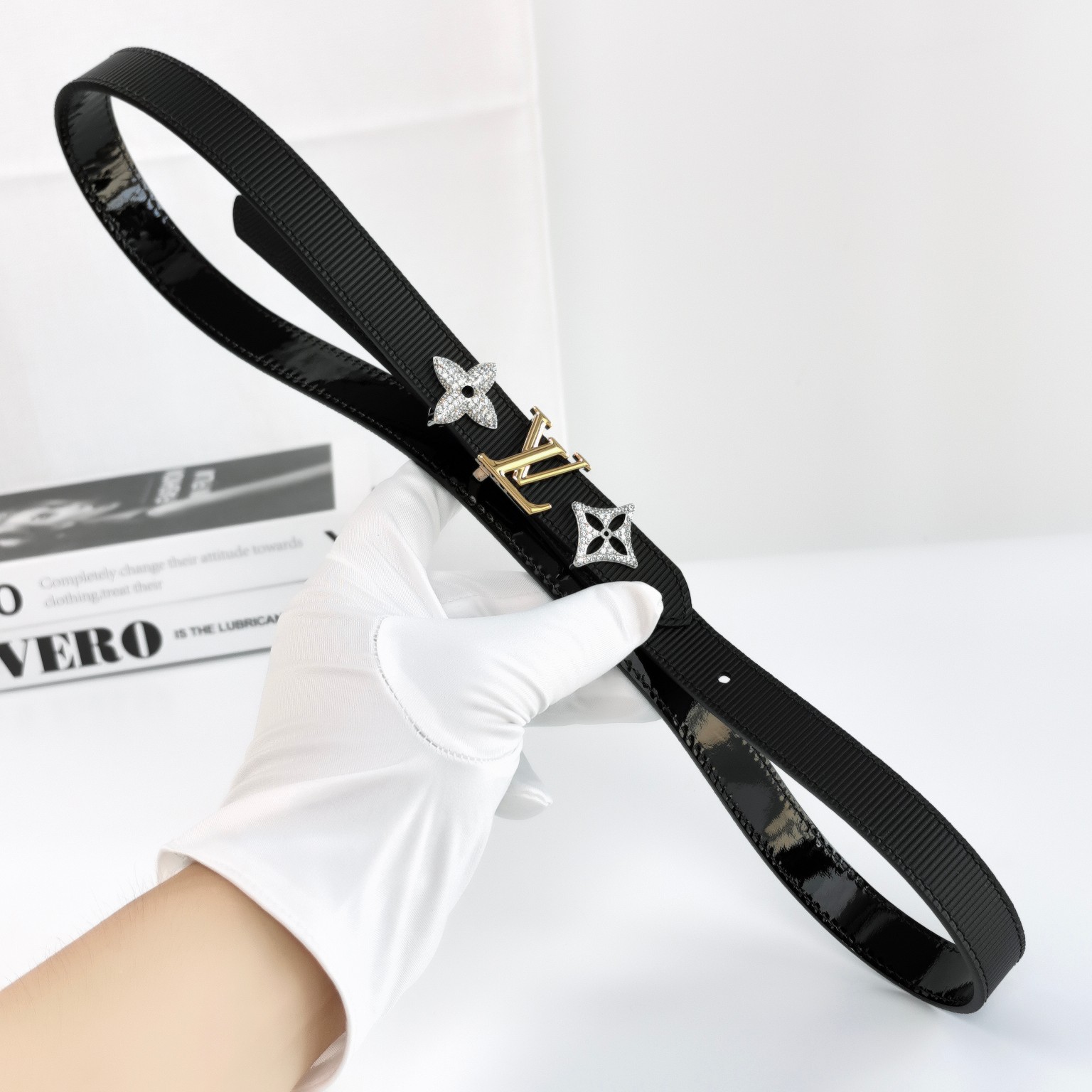 Female Basic Belt Cow Leather 20cm