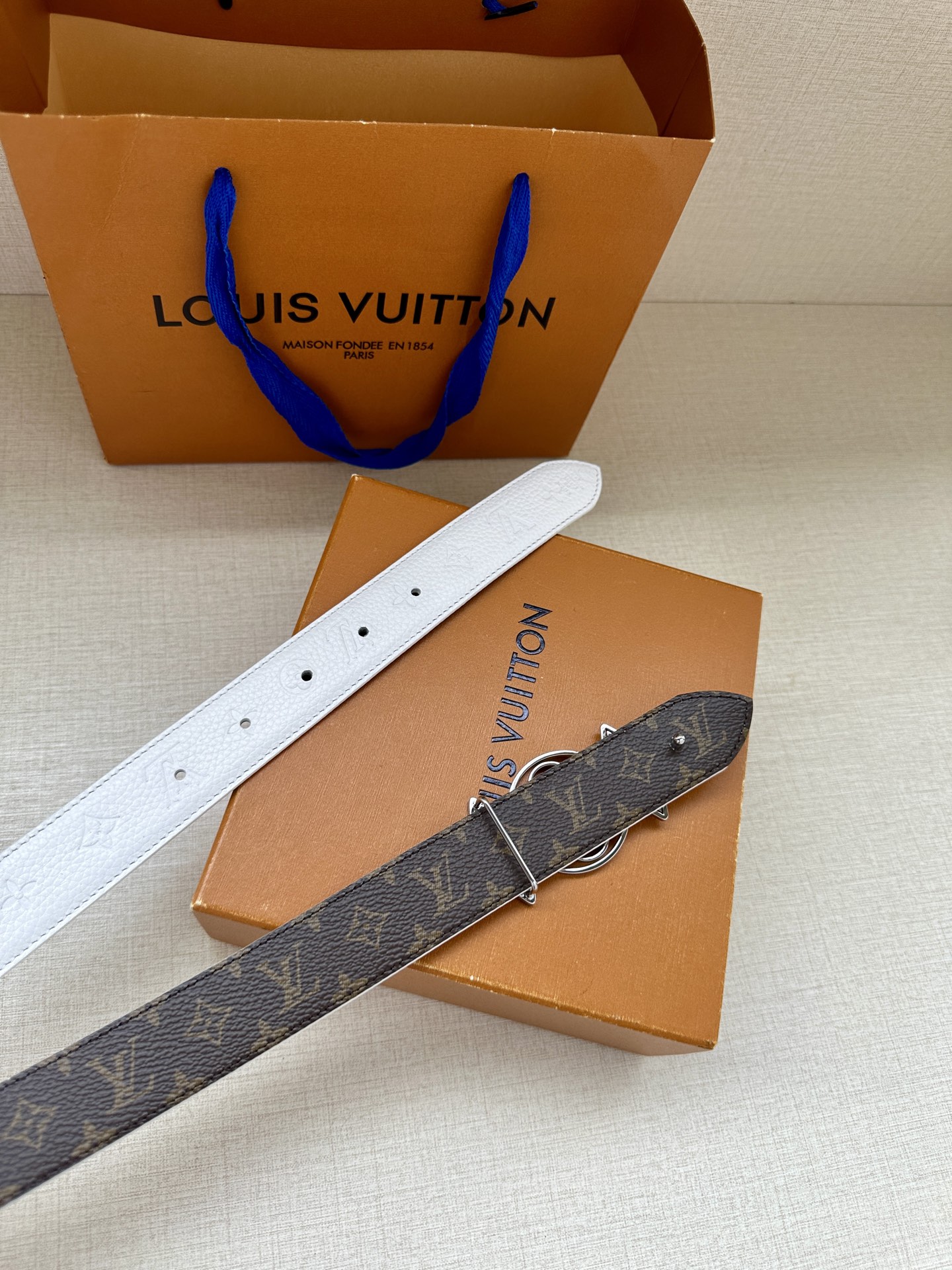 Louis Vuitton Female Basic Belt Canvas M-l